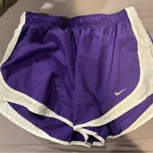 Women’s Purple Nike XL running shorts like new
